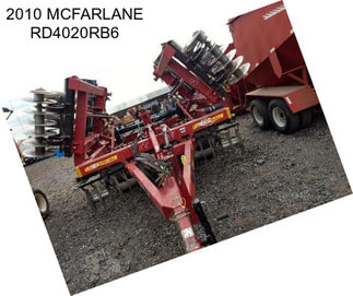 2010 MCFARLANE RD4020RB6