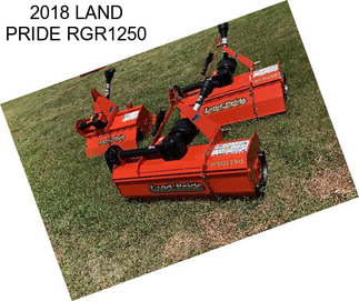 2018 LAND PRIDE RGR1250