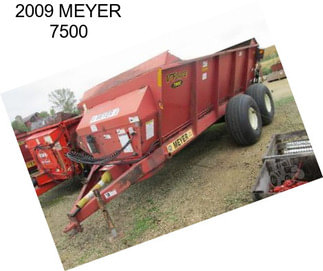 2009 MEYER 7500