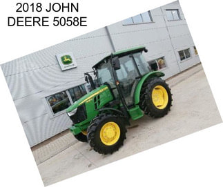 2018 JOHN DEERE 5058E