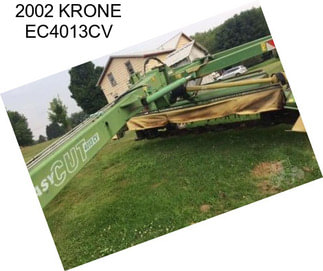 2002 KRONE EC4013CV