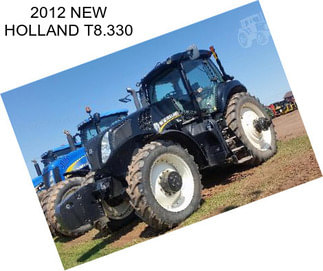 2012 NEW HOLLAND T8.330