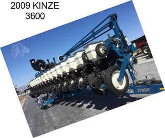 2009 KINZE 3600