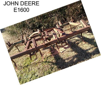 JOHN DEERE E1600