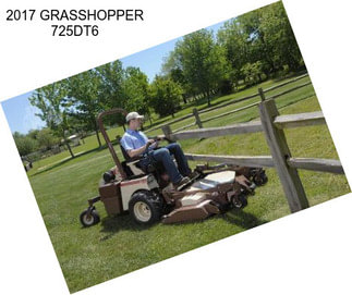 2017 GRASSHOPPER 725DT6