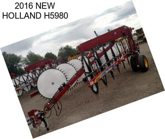 2016 NEW HOLLAND H5980