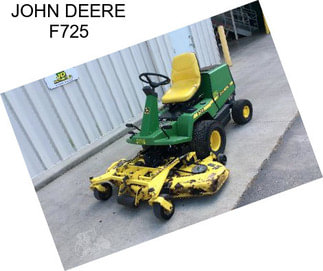 JOHN DEERE F725