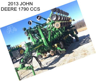 2013 JOHN DEERE 1790 CCS