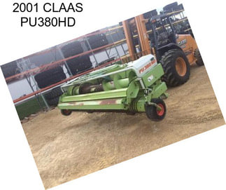 2001 CLAAS PU380HD