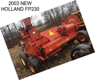 2003 NEW HOLLAND FP230