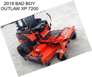 2018 BAD BOY OUTLAW XP 7200