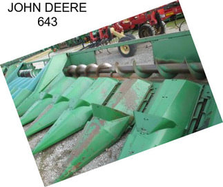 JOHN DEERE 643