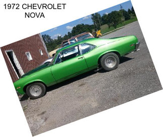 1972 CHEVROLET NOVA