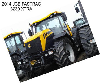 2014 JCB FASTRAC 3230 XTRA