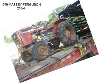 1979 MASSEY-FERGUSON 210-4