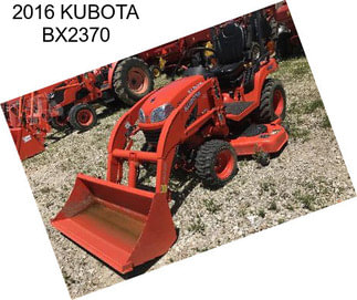 2016 KUBOTA BX2370