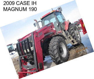 2009 CASE IH MAGNUM 190