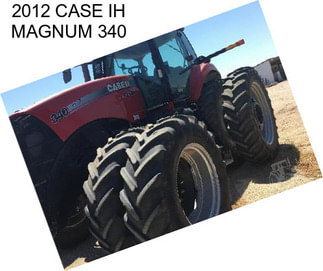 2012 CASE IH MAGNUM 340