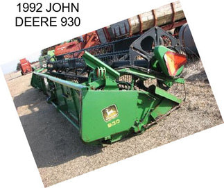 1992 JOHN DEERE 930