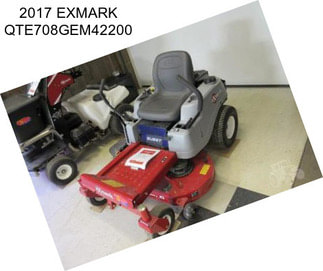 2017 EXMARK QTE708GEM42200