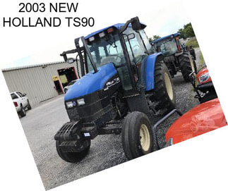 2003 NEW HOLLAND TS90