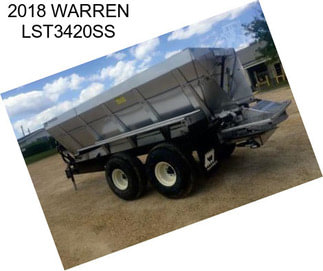 2018 WARREN LST3420SS