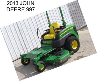 2013 JOHN DEERE 997