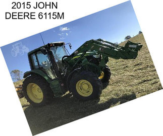 2015 JOHN DEERE 6115M