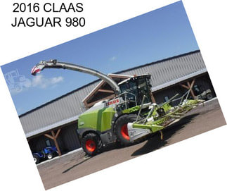 2016 CLAAS JAGUAR 980