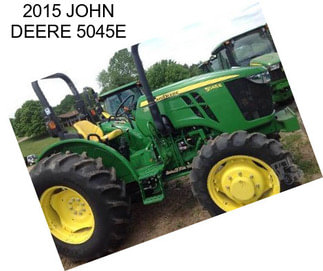 2015 JOHN DEERE 5045E