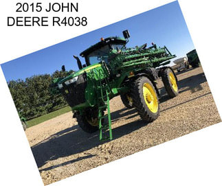 2015 JOHN DEERE R4038