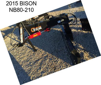 2015 BISON NB80-210