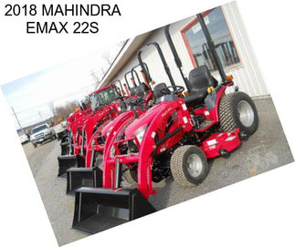 2018 MAHINDRA EMAX 22S