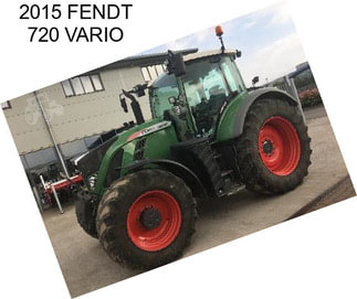 2015 FENDT 720 VARIO