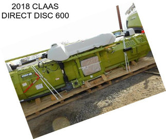 2018 CLAAS DIRECT DISC 600