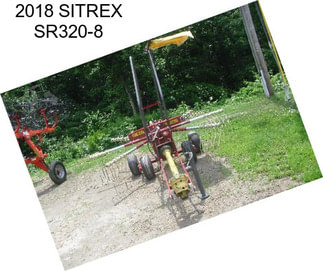 2018 SITREX SR320-8