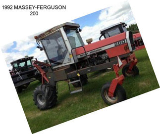 1992 MASSEY-FERGUSON 200