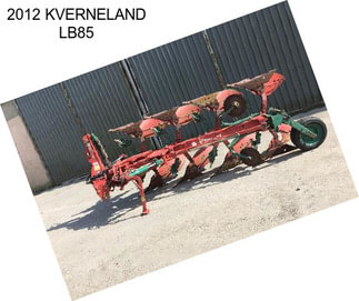 2012 KVERNELAND LB85