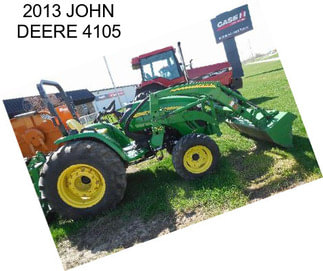 2013 JOHN DEERE 4105