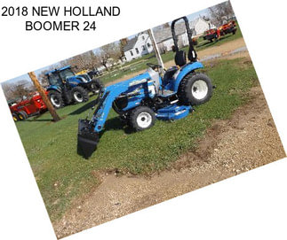 2018 NEW HOLLAND BOOMER 24