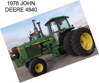 1978 JOHN DEERE 4840