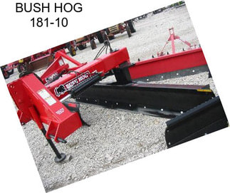 BUSH HOG 181-10