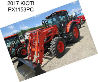 2017 KIOTI PX1153PC