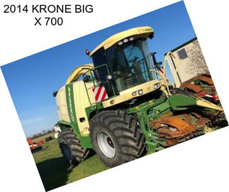 2014 KRONE BIG X 700