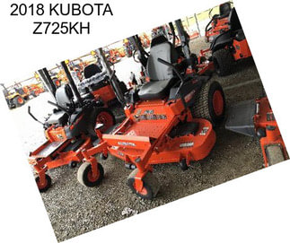 2018 KUBOTA Z725KH