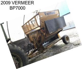 2009 VERMEER BP7000