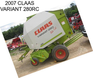 2007 CLAAS VARIANT 280RC