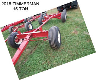 2018 ZIMMERMAN 15 TON