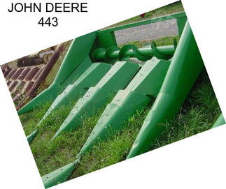 JOHN DEERE 443