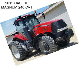 2015 CASE IH MAGNUM 240 CVT